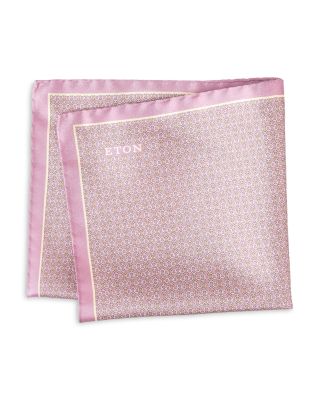Geometric Silk Pocket Square