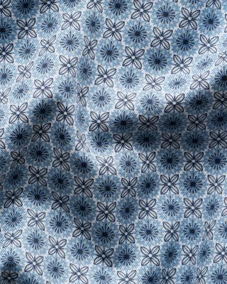 Slim Fit Geometric Shirt