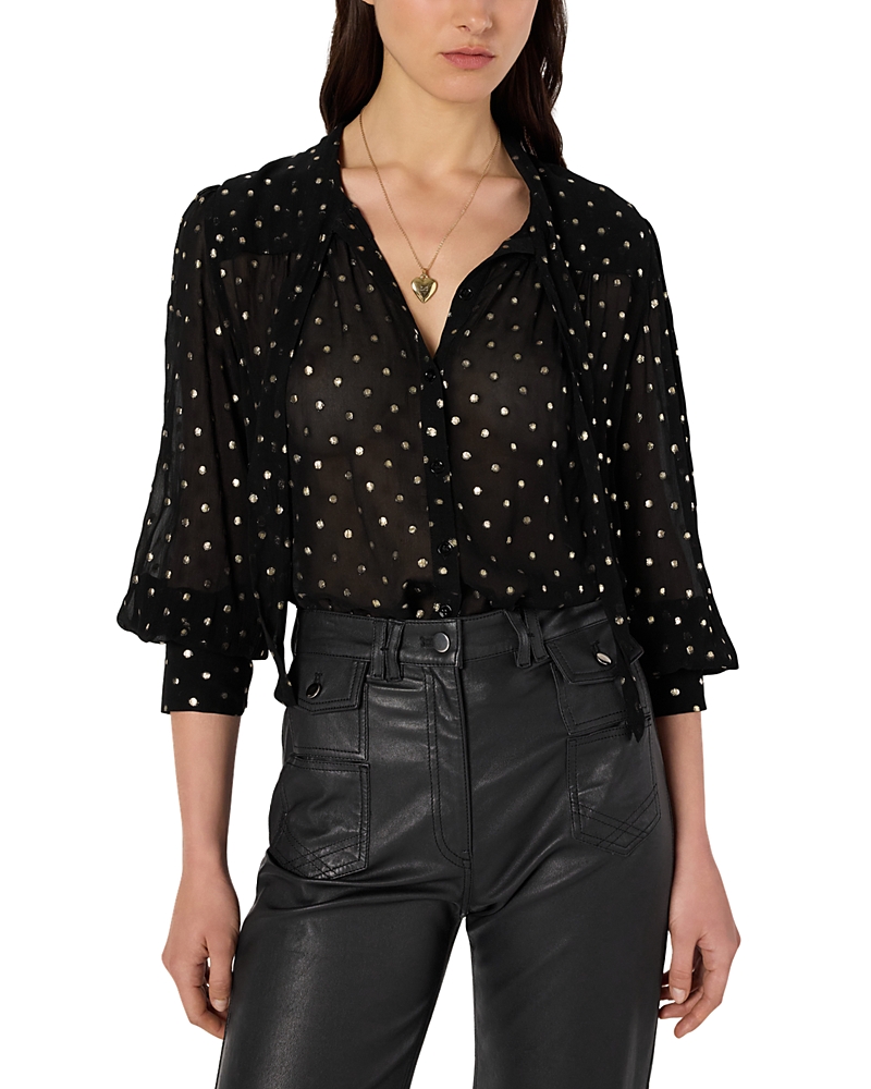 Gerard Darel Andree Blouse In Black