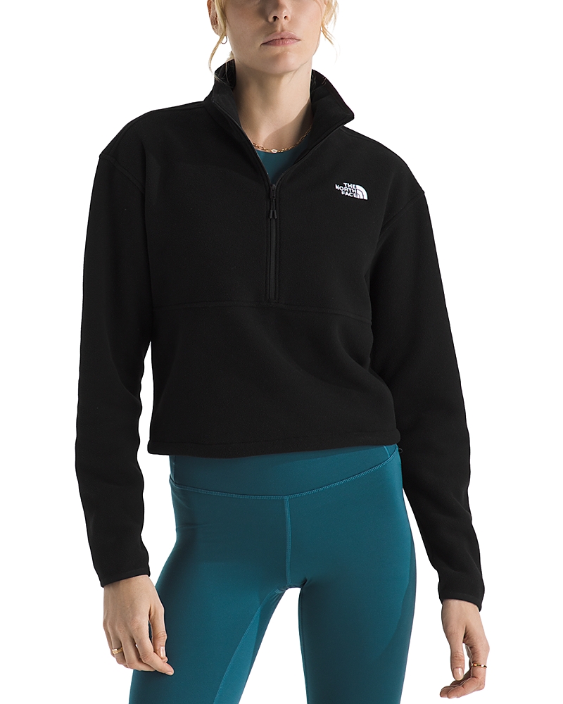 The North Face Yumiori Quarter-zip Fleece Sweatshirt In Black