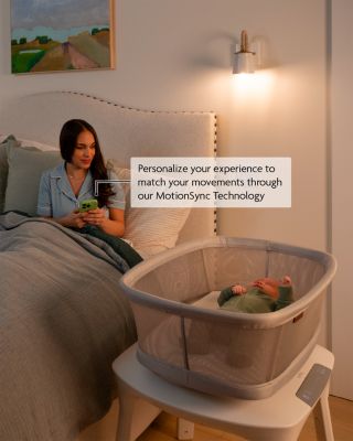 Soma Smart Bassinet - Charlie - Sand M&eacute;lange 