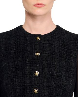 Contrast Long Sleeve Dress