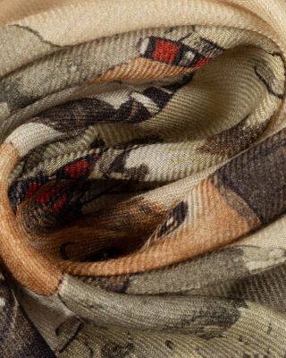 Winter Beardana Wool & Silk Scarf