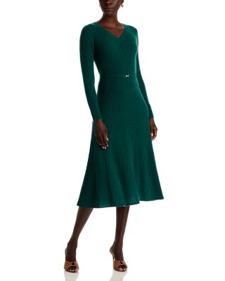 The Leith V Neck Cashmere Dress