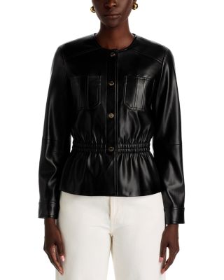 The Aliza Faux Leather Jacket