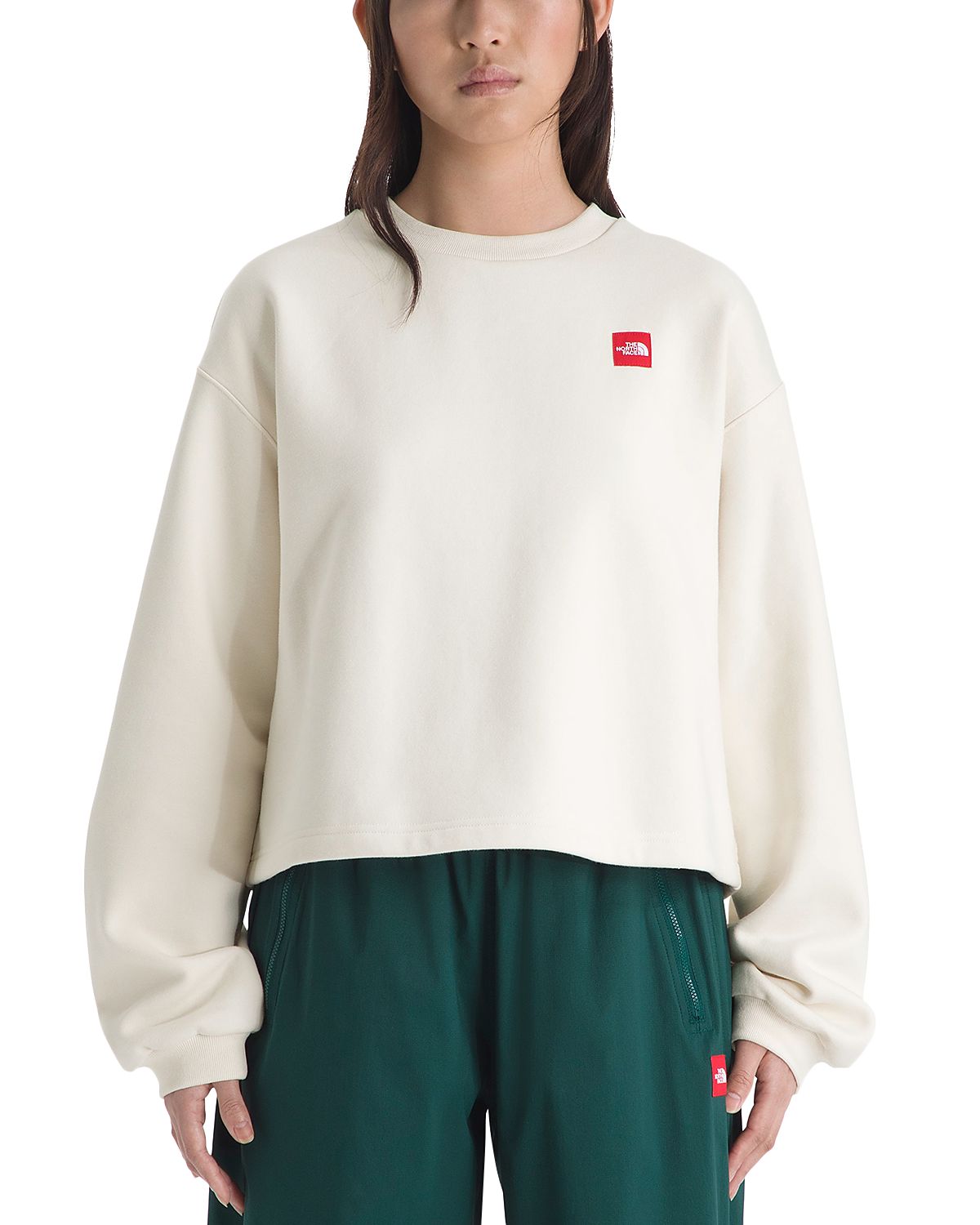 The North Face Tnf Red Box Crewneck Sweatshirt