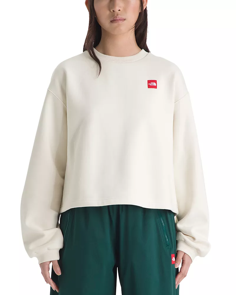 The North Face Tnf Red Box Crewneck Sweatshirt
