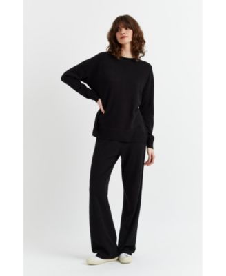  Women's Wool & Cashmere Slouchy Sweater