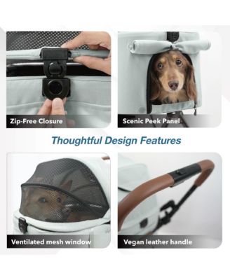  Tinker Small Detachable with Compact Buggy for Cats & Small Dogs Pet Stroller