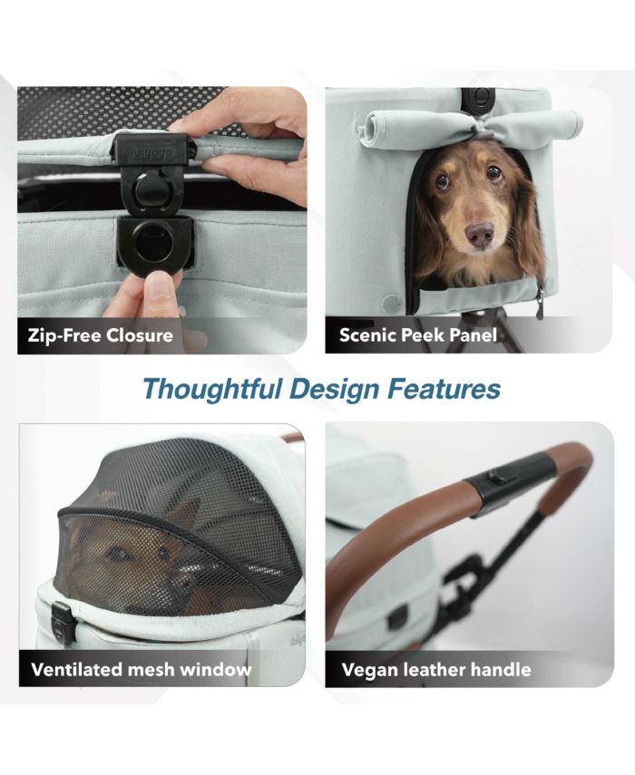 Tinker Small Detachable with Compact Buggy for Cats & Small Dogs Pet Stroller