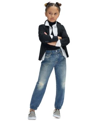 Unisex Mini Miramar Wide Leg Denim Joggers - Little Kid, Big Kid