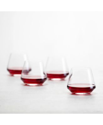 Pure Stemless Red Wine Tumbler, Set of 6