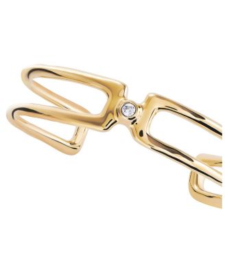  Double Topaz Layer Bangle