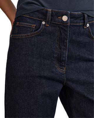 Selin Straight Leg Jeans in Dark Blue