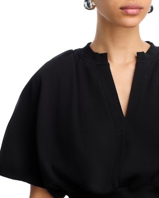 Short Sleeve Cropped Sweatshirt