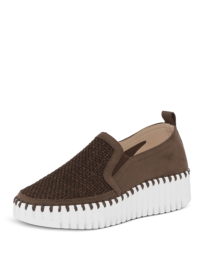 Ilse Jacobsen Women's Tulip Platform Wedge Flats In Brown