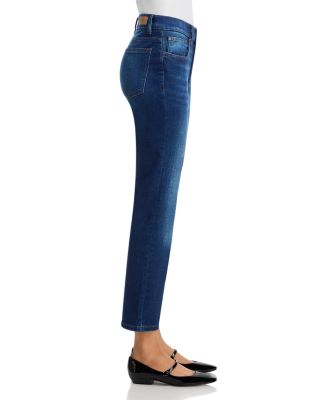 Mara Straight Mid Rise Instasculpt™ Ankle Jeans in Santa Monica