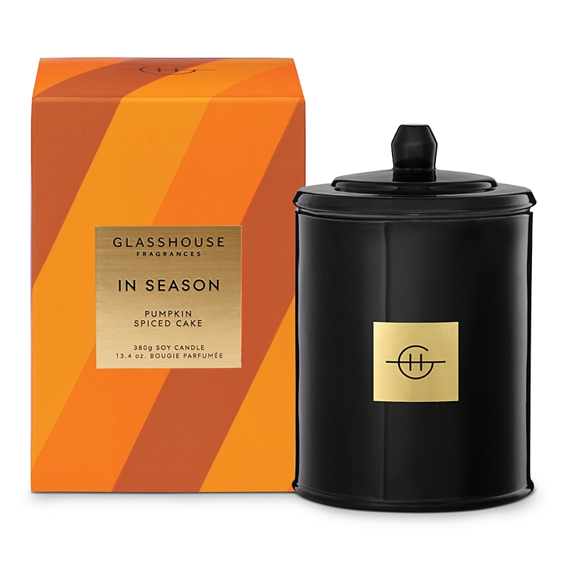 Glasshouse Fragrances In Season Candle 13.4 Oz. In Black