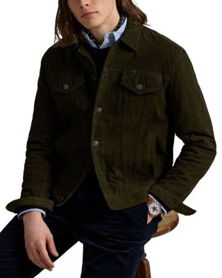 Suede Trucker Jacket