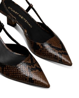 Stuart Weitzman Women&#39;s Vinnie 50 Slingback Pumps