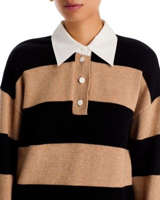 Paxton Stripe Polo Sweater