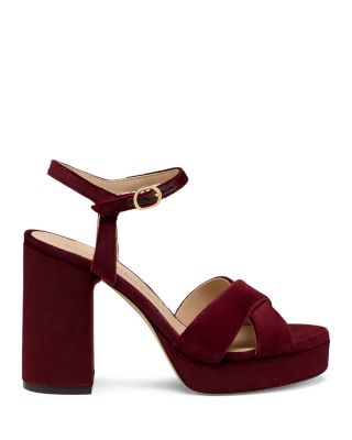 Women's Dayna Velvet Platform Sandals