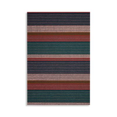 Pleat Stripe Shag Rug, 24" x 36"