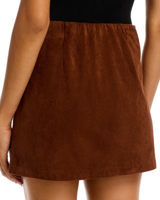 Cindi Faux Suede Skort