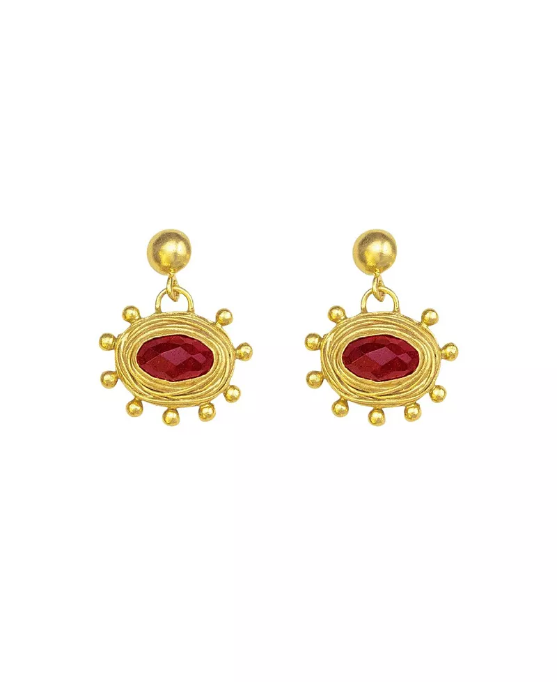 Ottoman Hands Zand Drop Earrings