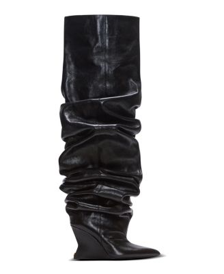 Women's Wedge Thigh-High Boots