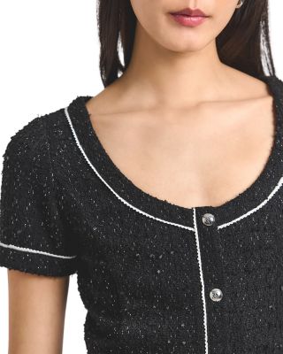 Ciara Galaxy Tweed Mini Dress