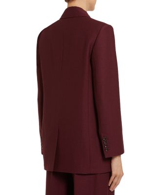 Fluid Bordeaux Blazer