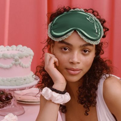 Pure Silk Beauty Sleepover Set - Peppermint Dreams