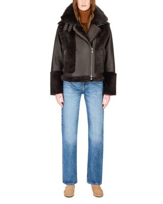 Soul Shearling Moto Jacket