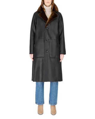Zira Reversible Shearling Coat