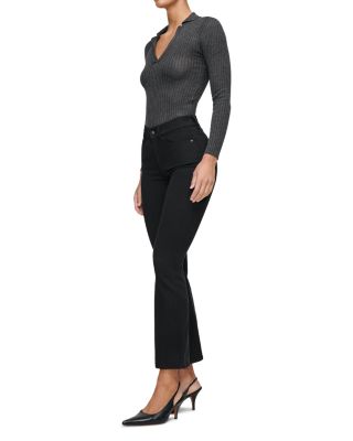 Bridget Boot High Rise Instasculpt™ Crop Jeans in Hail