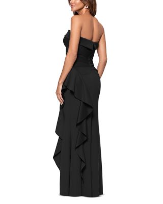 Scuba Strapless Gown - Exclusive