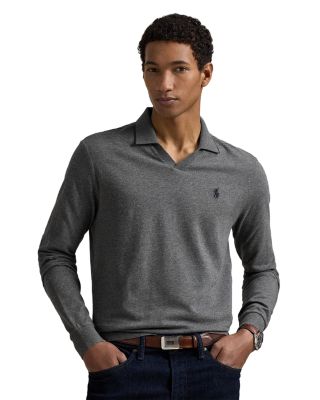 Textured Jersey Polo Shirt