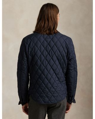 Beaton Quilted Water-Repellant Snap-Front Jacket