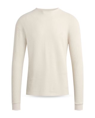 Waffle Knit Long Sleeve Tee