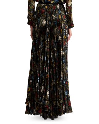 Katz Pleated Maxi Skirt