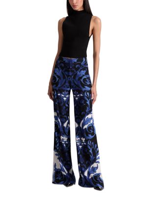 Ronnie Wide Leg Printed Pants