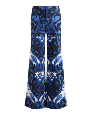 Ronnie Wide Leg Printed Pants