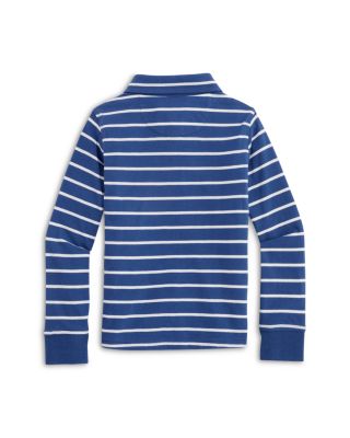 Boys' Surf Striped Long Sleeve Polo - Little Kid, Big Kid