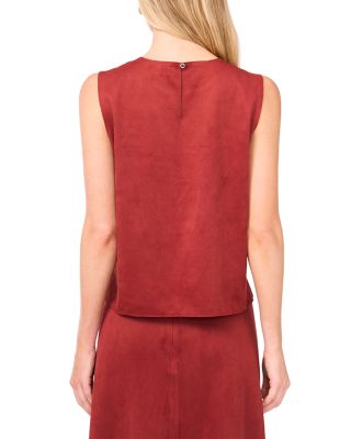 Sleeveless Crewneck Top