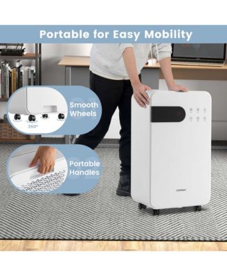  Dehumidifier for Home Basement Portable 32 Pints with Sleep Mode up to 2500 Sq. Ft