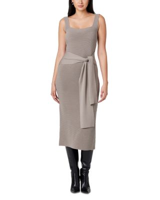 Elia Tie Front Sash Dress