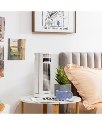 14'' Mini Oscillating Tower Fan Electric Desk Fan with 3 Speed & Timer