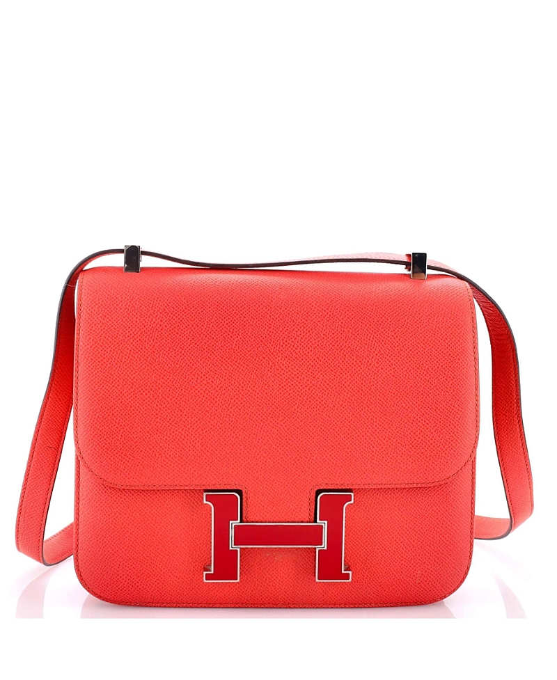 Pre-owned Pre-owned Hermes Hermes 24 Constance Bag Epsom In Red
