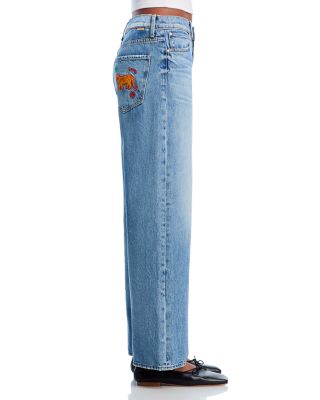 The Dodger Flood High Rise Jeans in That's All Folks